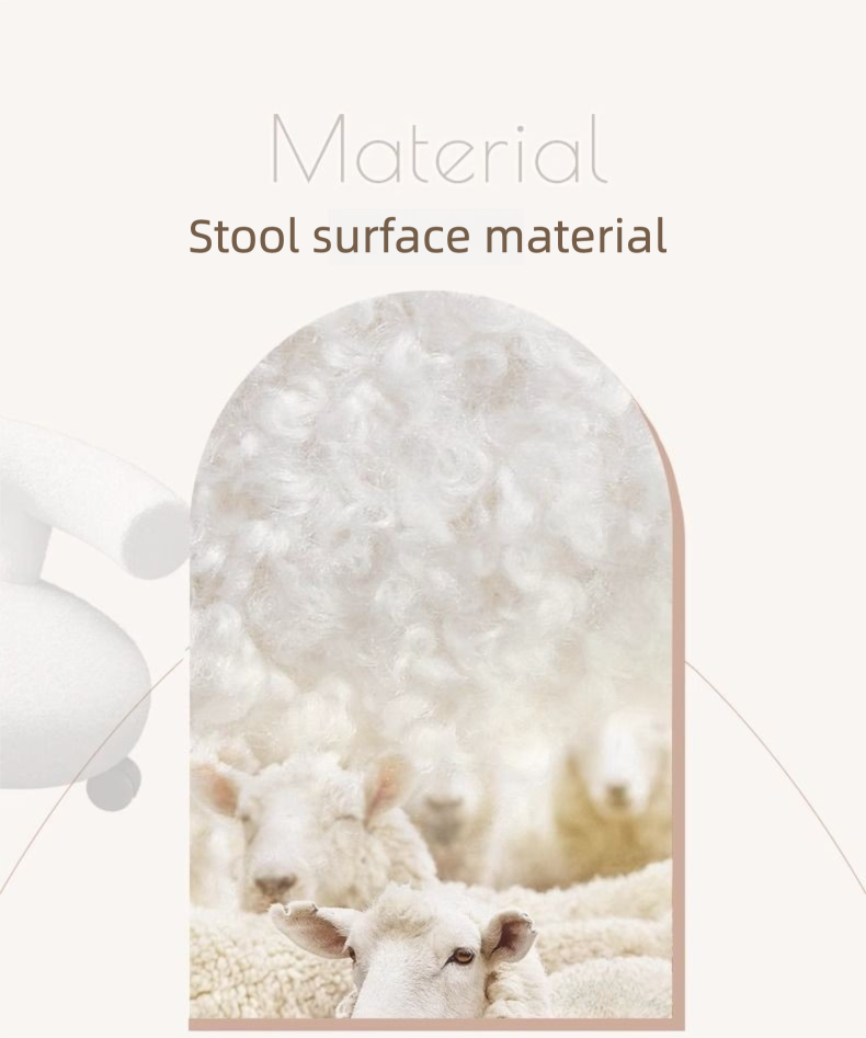 Household Swivel Low Grouting And Manicure, Universal Wheel Small For Kids, Baby Walking, Rotating Lamb Wool Shoe_voghion.com