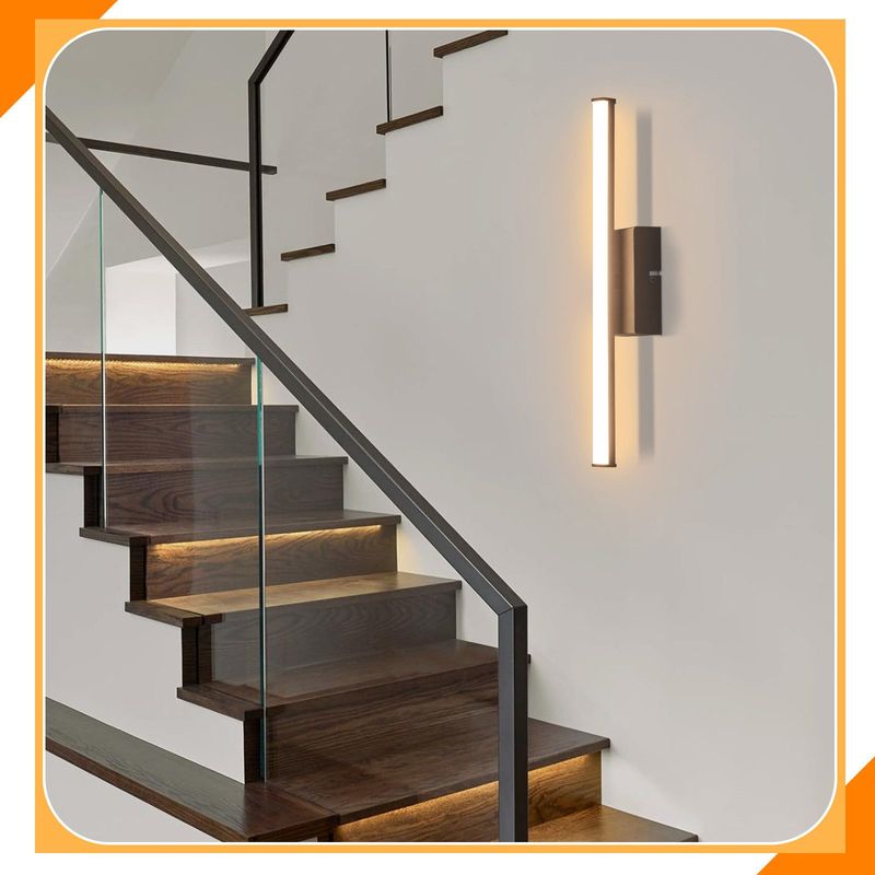 Glitzerlife Deckenlampe LED Deckenleuchte Schwarz - Moderne Schlafzimmerlampe 6W Wohnzimmerlampe 3000K Innen Design Warmweiß Licht Deckenbeleuchtung Für Küche Flur_voghion.com