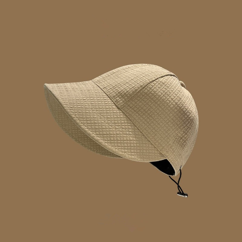 Chapeau pliable à large bord pour femmes, réglable, Portable, seau de plage en plein air, Protection solaire d'été, visières, casquette de pêcheur_voghion.com