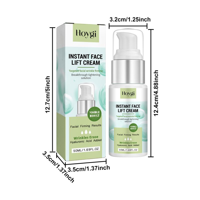 Hoygi Facial Hyaluronic Acid Cream Deep Hydrating Elastic Moisturizing Skin Facial Skin Moisturizing Firming Cream_voghion.com