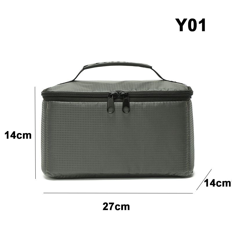 PU Waterproof DSLR Insert Large Capacity Shockproof Protective Bag Drop-Proof Portable Fashion Camera Handbag_voghion.com