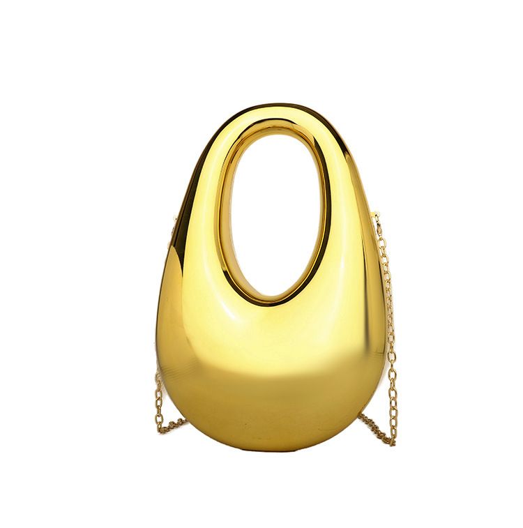 Acrylic Baguette Goose Egg Box Evening Single Shoulder Handbag Crossbody Bag For Women Versatile_voghion.com