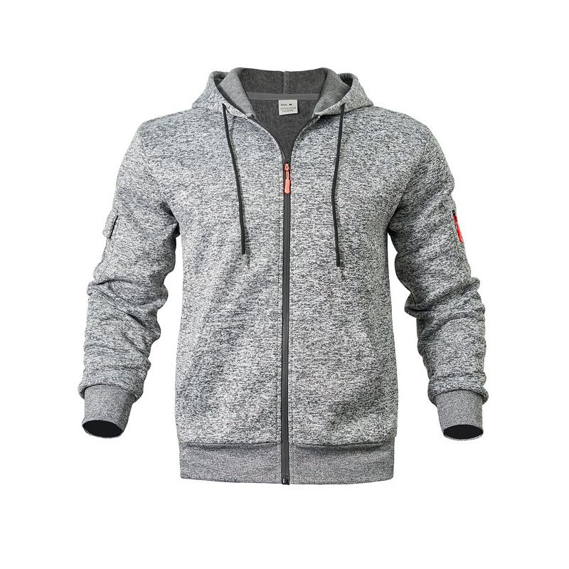 Completo da uomo con felpa con cappuccio e pantaloni jogger foderati in pile – Leggero e comodo (taglie dalla S alla XXXL)_voghion.com