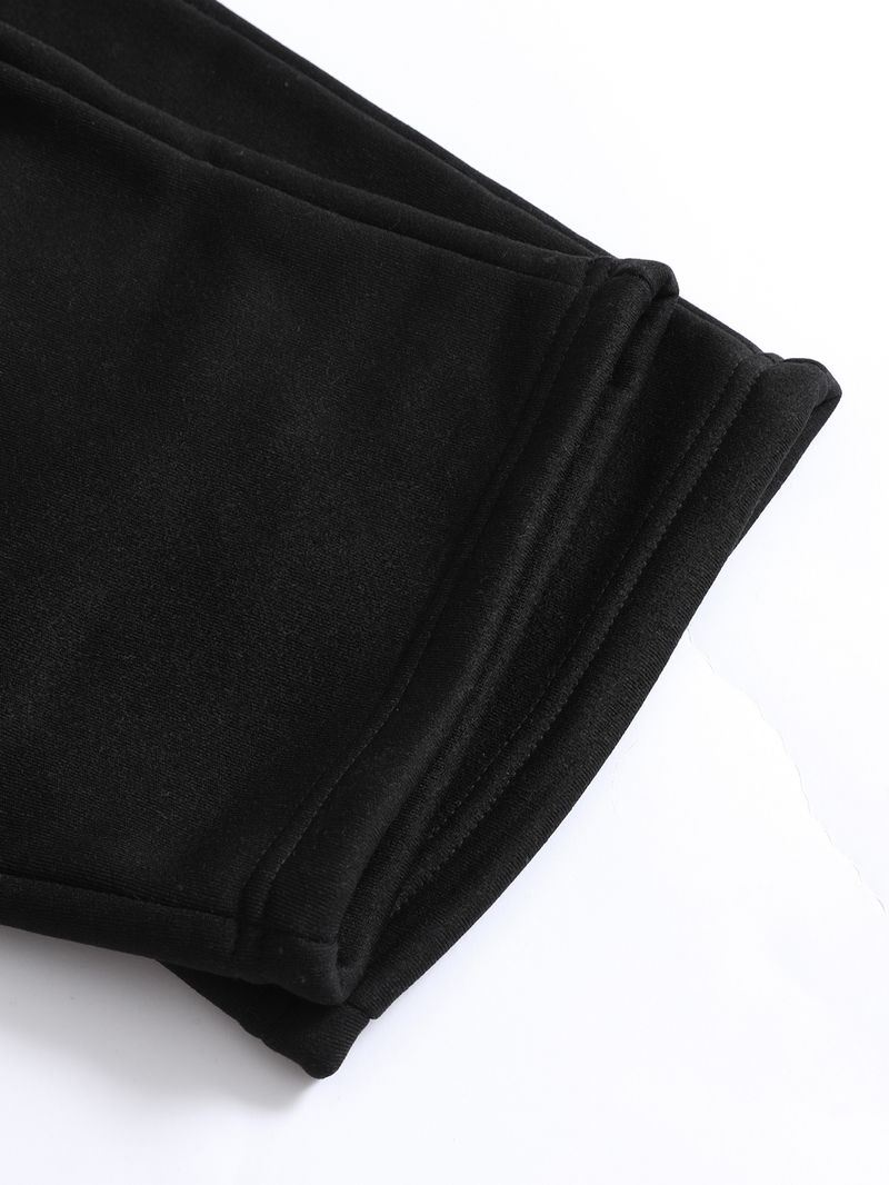 Herren-Jogginghose mit Fleecefutter – Dicke Winter-Jogginghose mit Stretch (Hellgrau, Dunkelgrau, Schwarz) – Bequeme Passform, mittelhoher Bund, S–XXL_voghion.com