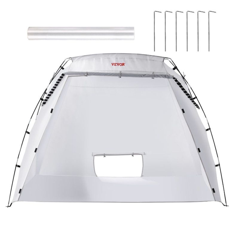 Paint Floor Painting Paint Station DIY Portable Mesh Builtin Booth With Furniture For Tent Tool Larger Hobby Spray Tent Screen_voghion.com