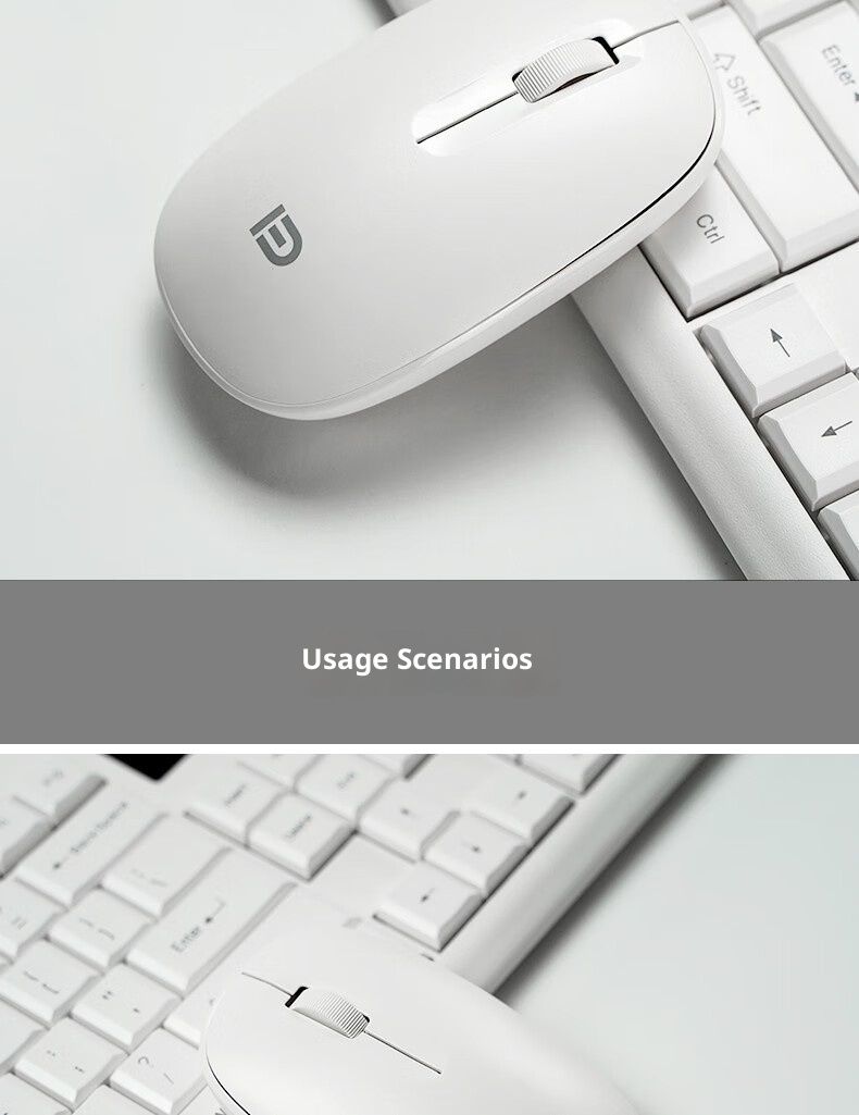 Digitex Digitex Fude E311 Desktop Computer Laptop Energiebesparende Draagbare Office 2.4 Zwart-wit Draadloze Muis_voghion.com