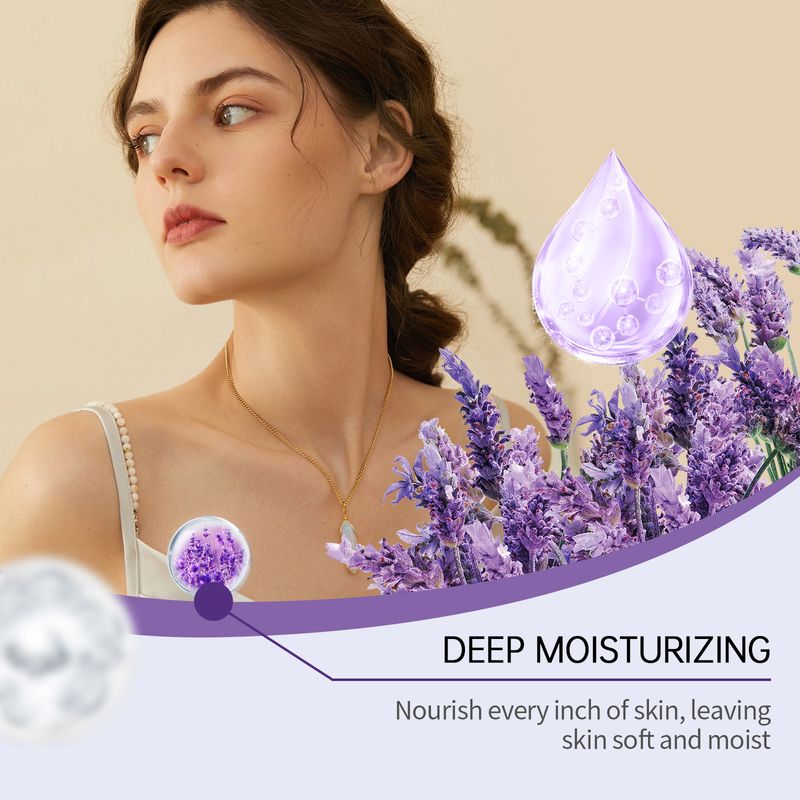 Parfumski sprej za telo z vonjem sivke, ki dolgotrajen vonj sivke, prijeten svež cvetlični parfum_voghion.com