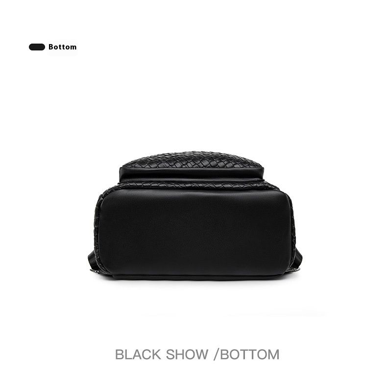 Soft Leather Backpack Women's Bag 2024 New Korean Version Trendy and Fashionable Casual Versatile Large Capacity Bag_voghion.com