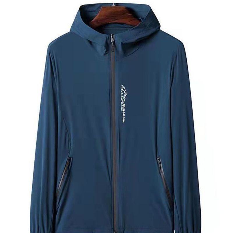 Men's Clothing Ice Silk Versatile Comfortable High-end Sun Thin Stylish UV Protection Casual Jacket_voghion.com