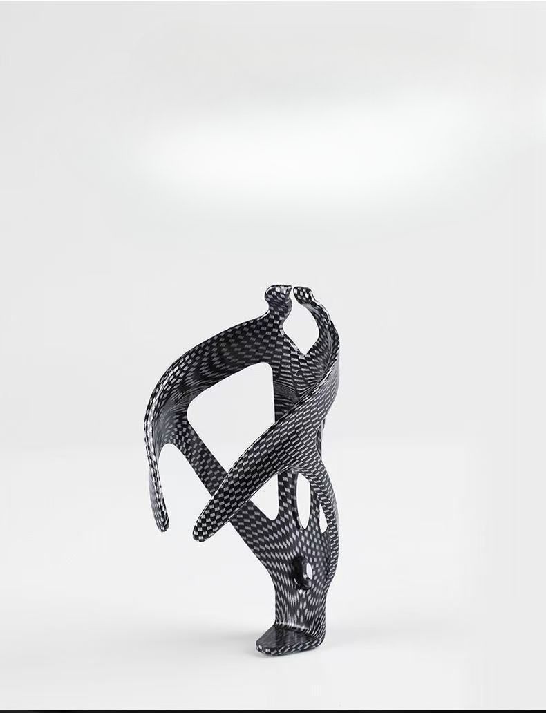 Porte-bidon de vélo en ABS avec motif carbone intégré, porte-bidon pour vélo de route, équipement de cyclisme_voghion.com