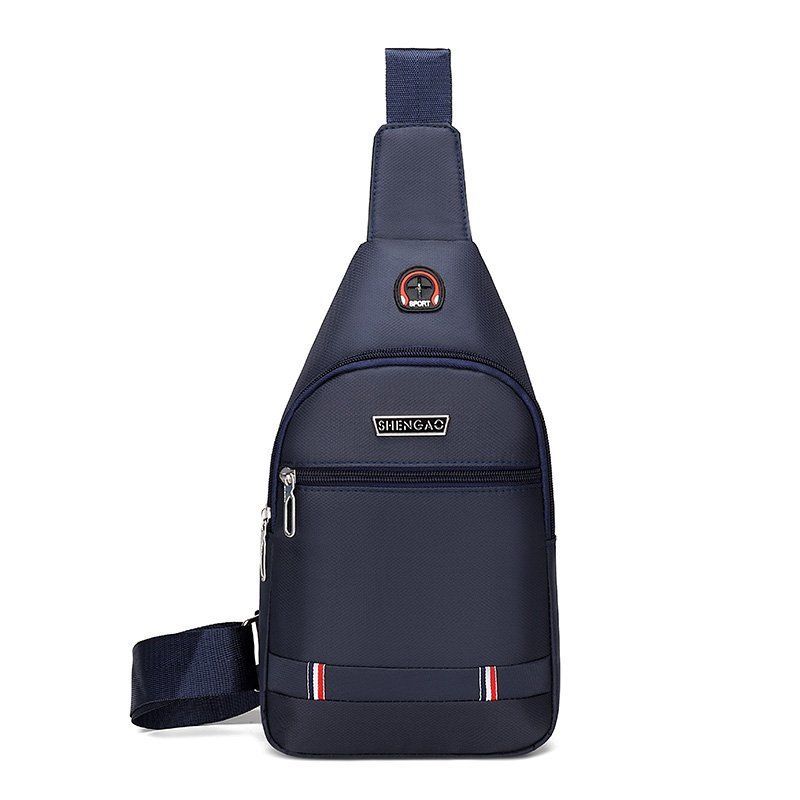 Sac à dos de poitrine pour homme, imperméable et résistant à l'usure, en tissu Oxford, à bandoulière simple, petit, trois couches, grand format, 2025_voghion.com