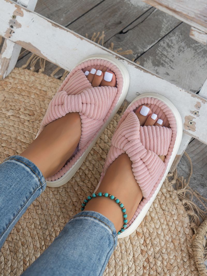 Women's Shoes large size women's autumn and winter indoor and outdoor cotton slippers thick bottom plush confinement shoes_voghion.com