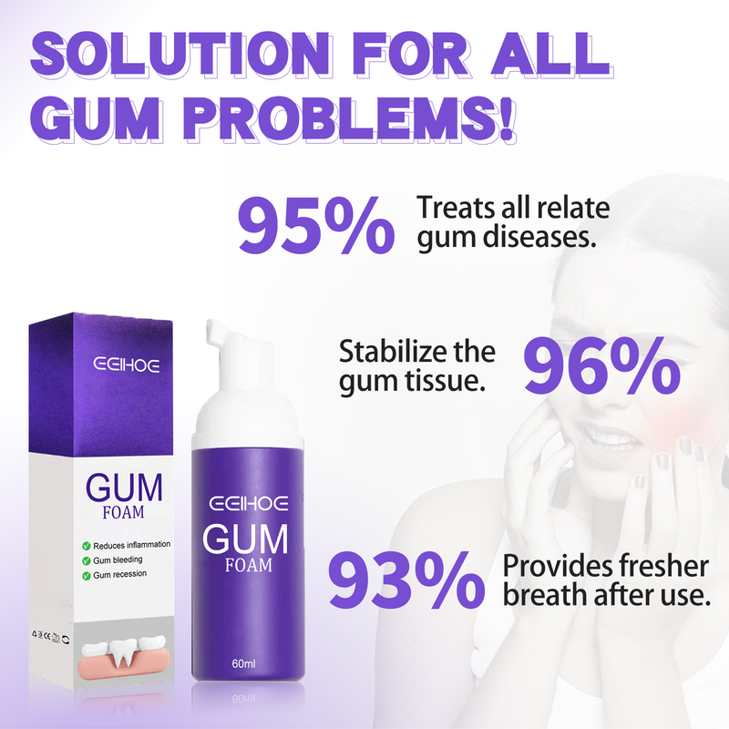 EELHOE foam Care Gum Deep Dirt Tooth Cleaning Mousse Toothpaste_voghion.com