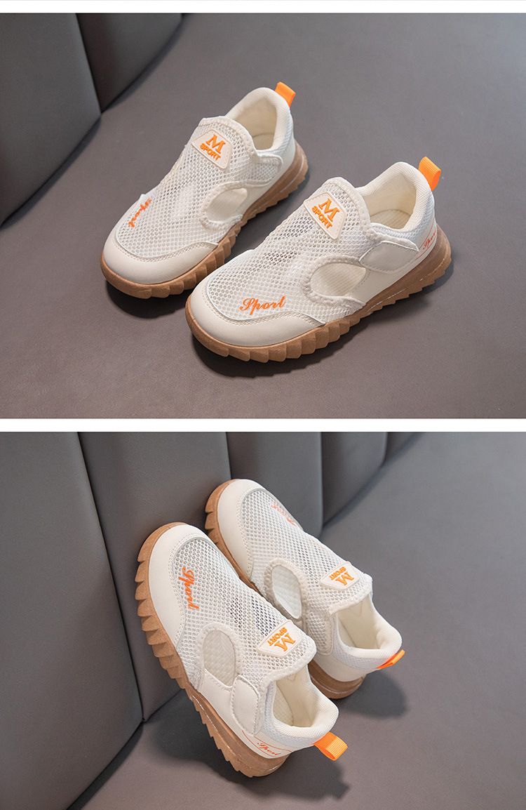 Kinderschuhe Kinder Frühling, Sommer und Herbst Atmungsaktive Single Mesh Jungen Sport Mesh Schuhe Neue Weiche Sohle Jungen und Mädchen Strandschuhe Trend_voghion.com