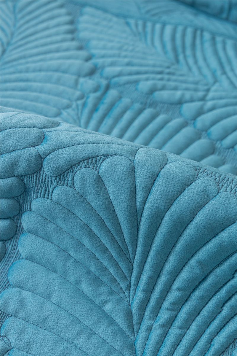Autumn and winter style ultra soft solid color plush banana leaf sofa cushion modern simple double sofa cushion cloth factory direct sales_voghion.com