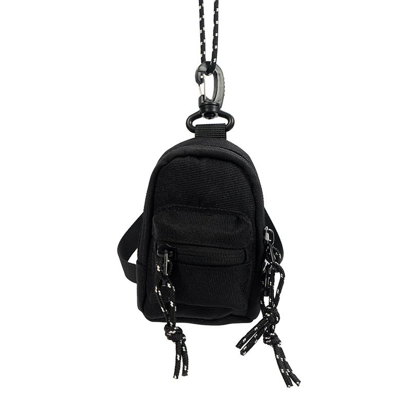 Women's Purse High-End Trendy Cool Neck Hanging Earphone Ins Style Cute Mini Coin Bag Portable Small Wallet_voghion.com