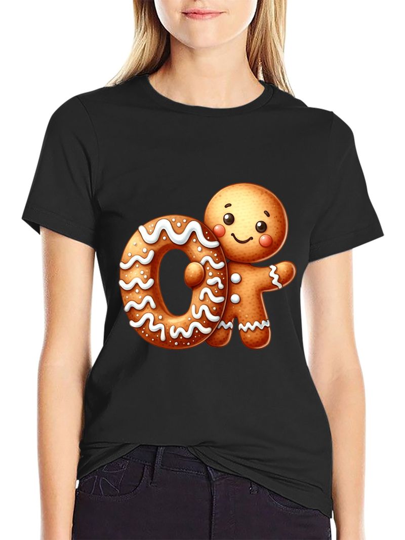 Fréijoer a Summer Europäesch an amerikanesch Fraen nei Dammen Casual Moud loose Tops gedréckt Fraen T-Shirten_voghion.com