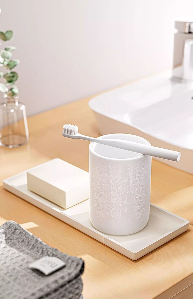 Collutorio semplice di alto valore Spazzolino da denti per uso domestico Coppia Cilindro per denti creativo Tazza per studenti Dormitorio_voghion.com