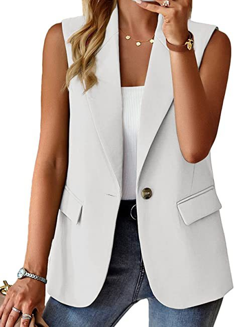 Damenbekleidung Mode Temperament Casual Weste Anzug Damenbekleidung_voghion.com