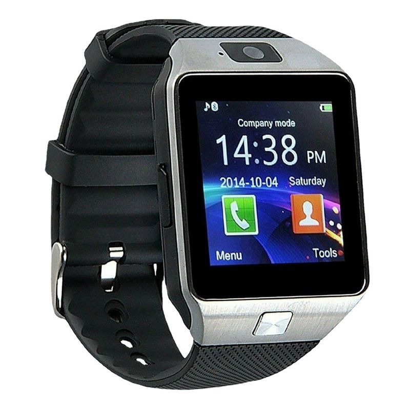DZ09 Smart Watch 1.44 Touch Screen Card Call Watch Sport Puls Blodtryck Sömnövervakning_voghion.com