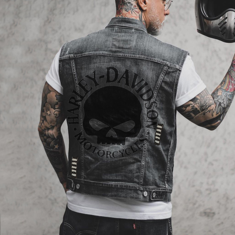 Männerkleeder einfach locker Denim ins net rout Stil Männer Casual ärmellos Summer Outdoor Weste Summer_voghion.com