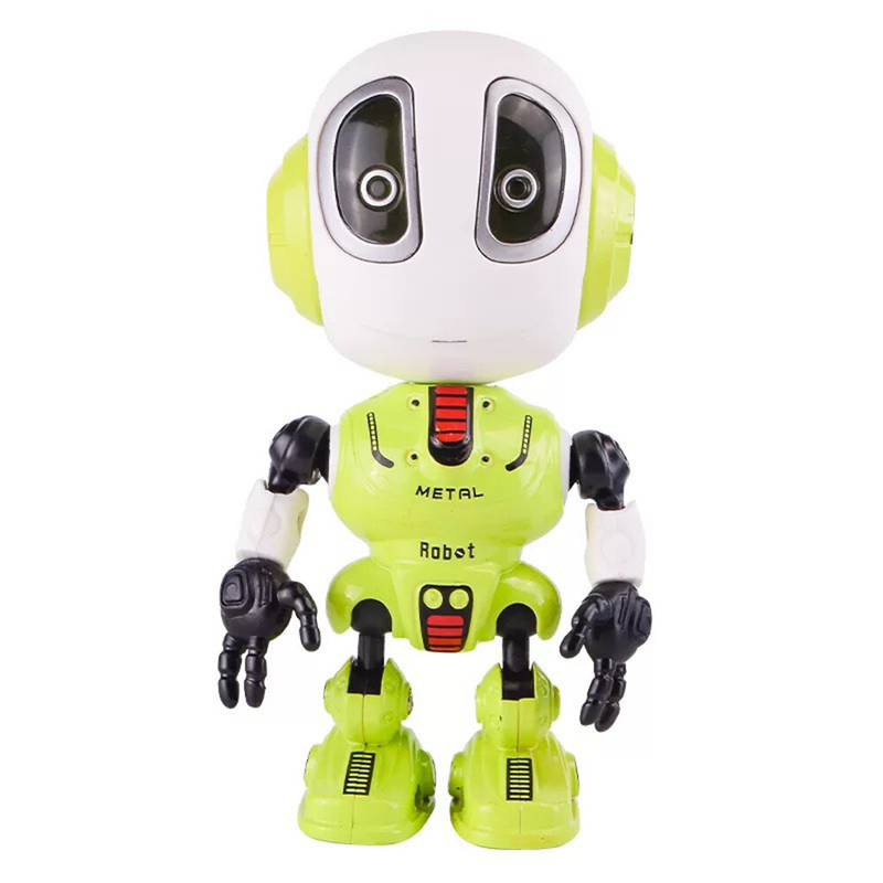 Juguete con sensor de cabeza para niños, luz LED táctil, robot Aloi, con señal electrónica extraíble, para hacer uno mismo_voghion.com