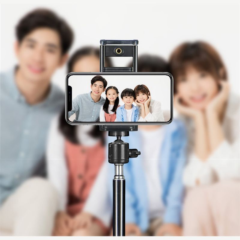 150/200cm For And Phone Aluminum Tripod Floor IPad Tripod Stand With Smartphone & Tablet Holder Mount_voghion.com