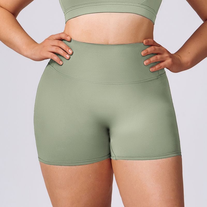 LazyZoom Plus Size Yoga-Kleidung für Frauen, schnelltrocknend, Pilates, Laufhose, Sport-Fitness-Set 8047_voghion.com