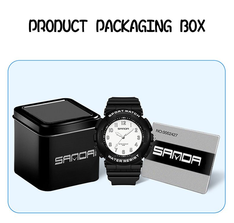 Orologio sportivo unisex alla moda con display digitale, impermeabile fino a 50 m, cinturino in TPU leggero, casual ed elegante per adolescenti e adulti._voghion.com