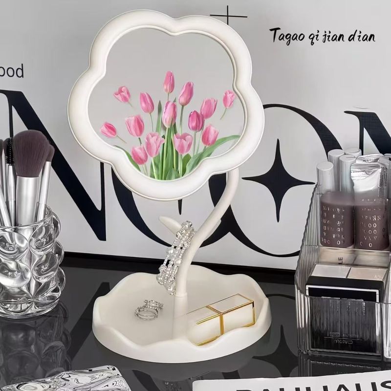Specchio da trucco per ragazze carine, da scrivania, creativo, per camera da letto, dormitorio, di alta qualità_voghion.com