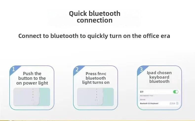 Bluetooth Rechargeable Wireless Touch Hand Rest Keyboard For Mobile Phone Tablet Laptop Wireless Bluetooth Keyboard_voghion.com