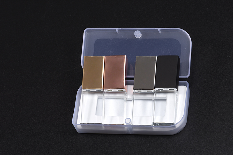 JASTERS Crystal sticks 3D print custom 4GB 8GB 16GGB 32GB 64GB usb flash pen drive transparent glass_voghion.com