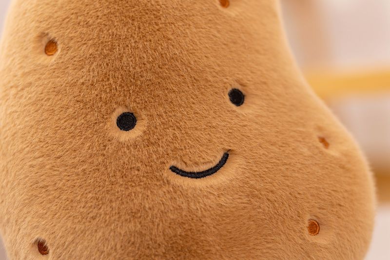 Stuffed Plush Animals Doll Small Potato Pickle Pillow Plush Toy Doll Sleeping Doll Girl_voghion.com
