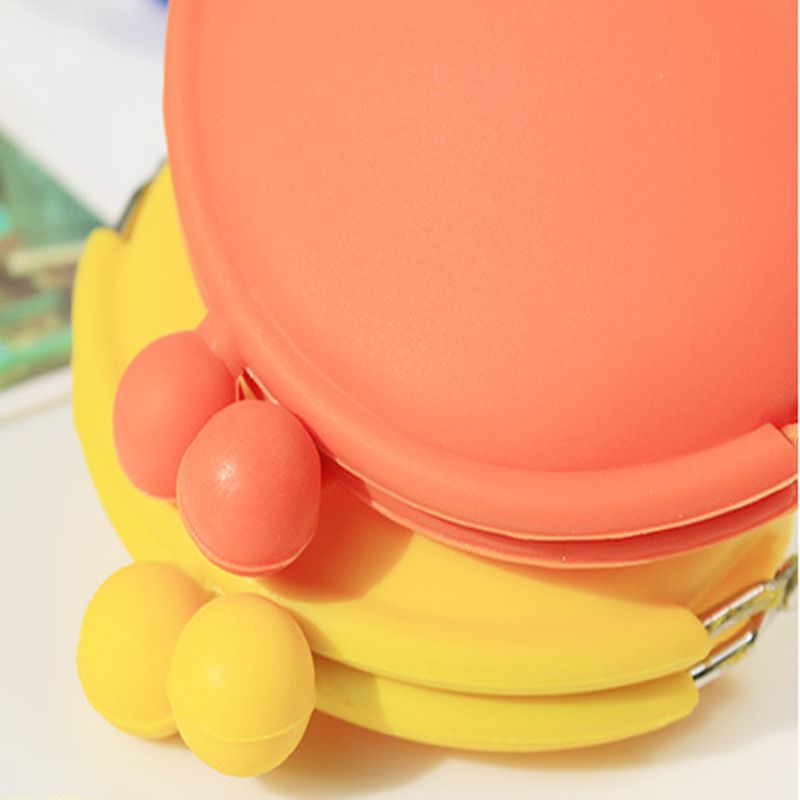 Süße Süßigkeiten Silikon Geldbörse Mode wasserdicht einfarbig Jelly Kopfhörer Tasche Geschenk Geschenk gedruckt Logo_voghion.com