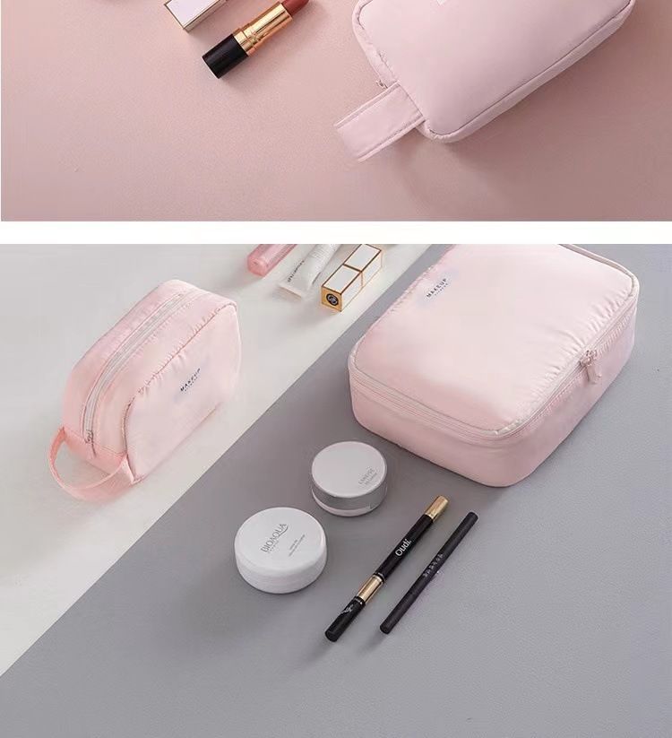 Bolsos de mujer Bolsa de viaje para cosméticos Bolsa de almacenamiento de cosméticos de gran valor Caja portátil de gran capacidad Bolsa de almacenamiento de brochas de maquillaje Impermeable_voghion.com