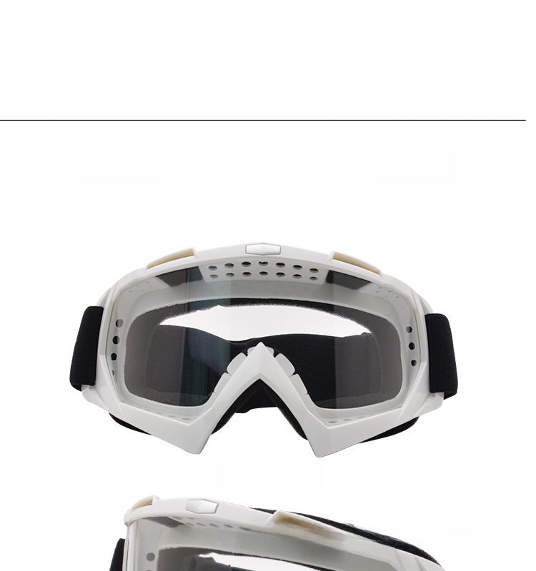 Cycling Eyewear Motorcycle Goggles Outdoor Motorcycle Goggles Cross-country Goggles Helmet Glasses Single-layer Ski Goggles Riding Glasses_voghion.com