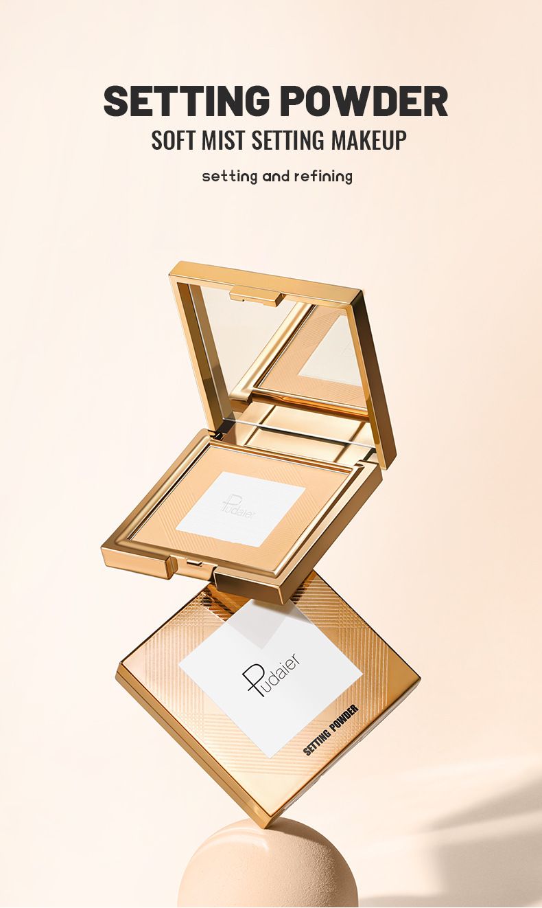 Matte Oil Control Setting Honey Makeup Concealer Powder_voghion.com