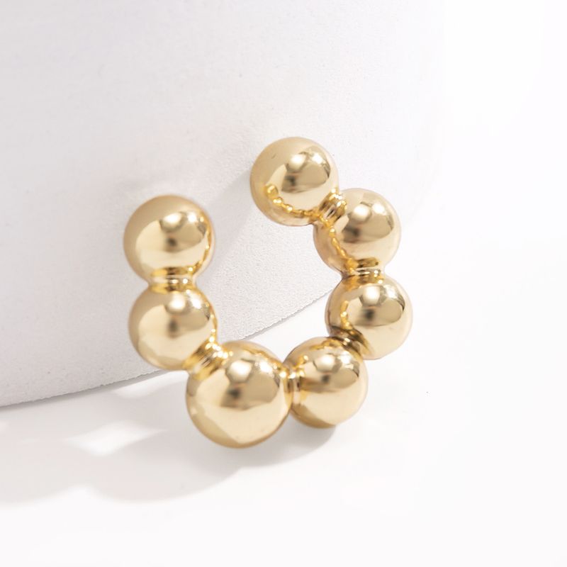 1 Piece 3 Pieces Set Elegant U Shape Plating Alloy Ear Cuffs_voghion.com