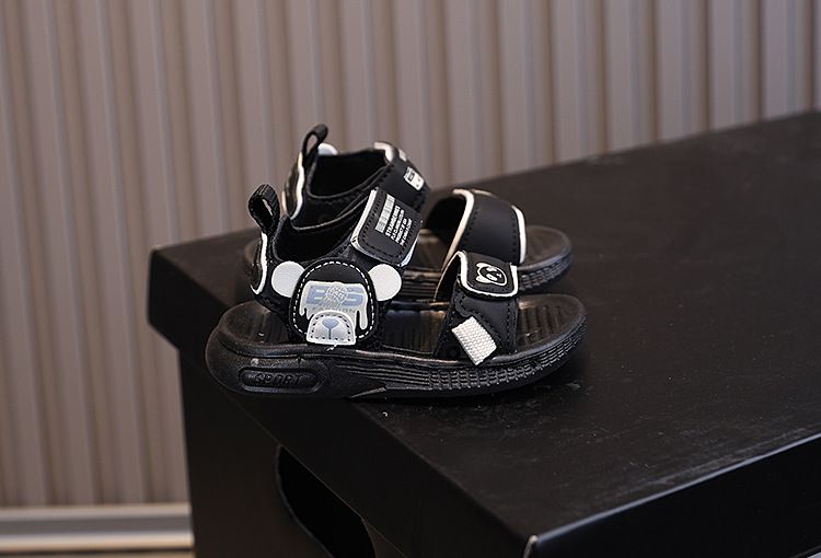 Kinderschuhe Sommer Neue Kindersandalen Baby-Strandschuhe Weiche Sohle Jungen 1 3 Jahre Alte Babyschuhe Offene Zehensandalen_voghion.com