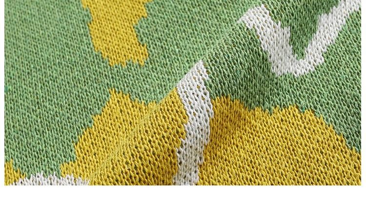 Herrenbekleidung Modemarke Love V-Ausschnitt Pullover Weste Herren und Damen Frühling und Herbst Neue unregelmäßige Nischendesign Strickweste_voghion.com