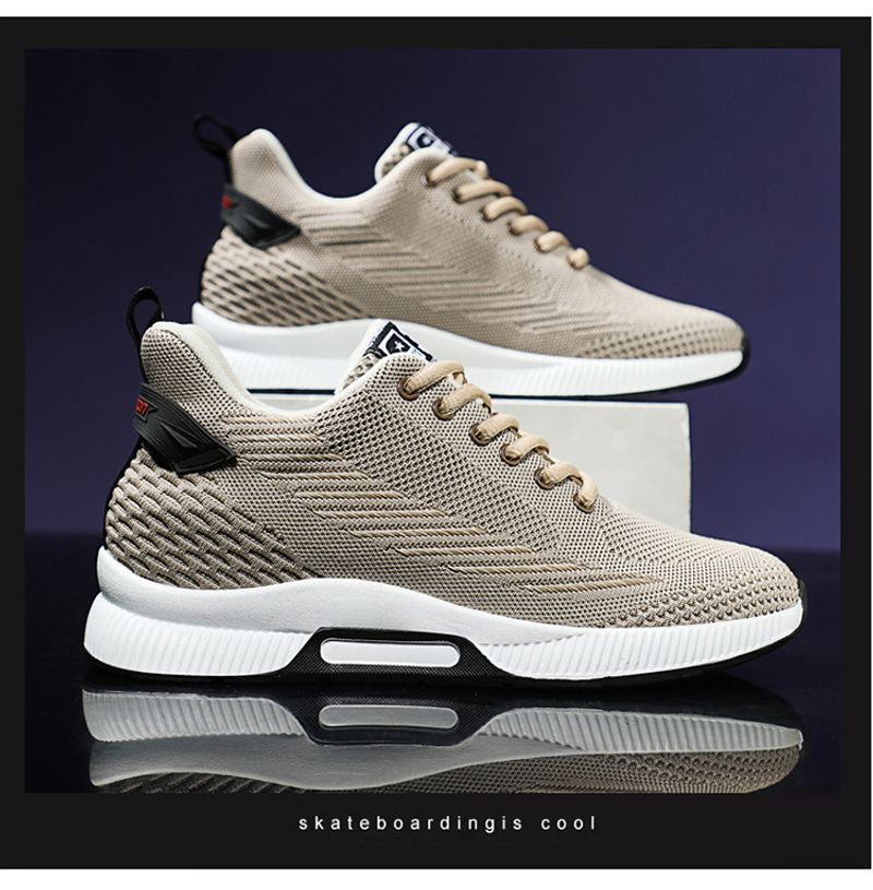 Nuovo interno 6cm uomo sport tempo libero aumento 8cm scarpe in rete traspirante 46 codice grande codice_voghion.com