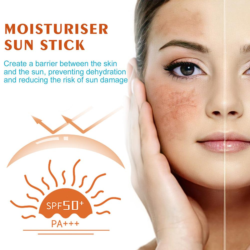 Sauļošanās krēms SP50+ Isolation Sunblock Stick Body Whitening Protector Cream Saules aizsargkrēms UV Korektors Mitrinošs S_voghion.com