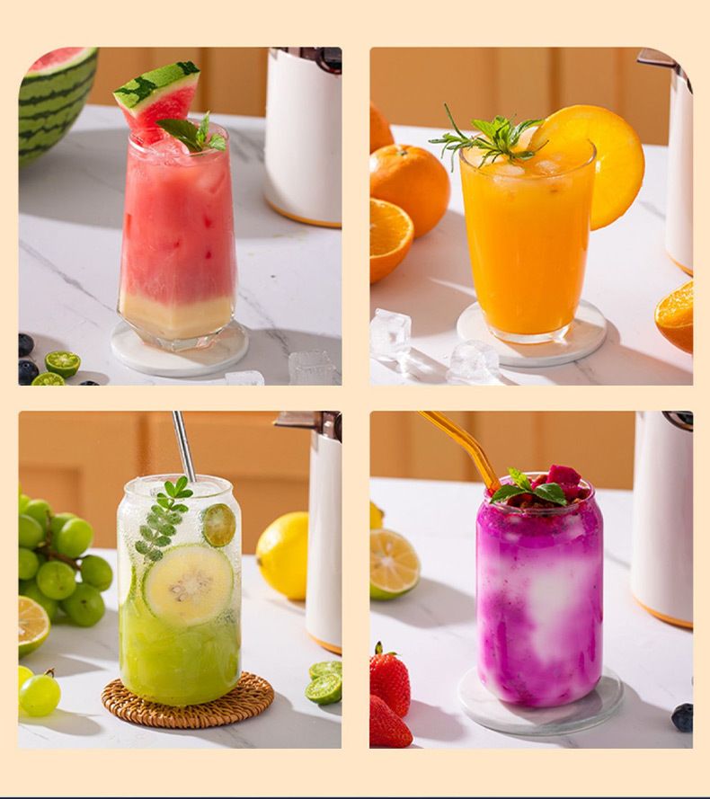 Estrattore di succo a masticazione lenta da 800 W, tecnologia di spremitura a freddo, grande tramoggia di alimentazione da 70 mm, elevata resa di succo, separazione della polpa, funzionamento silenzioso, funzione inversa, UE_voghion.com
