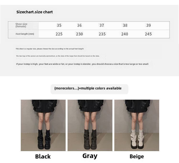 Internet Trendy Short Barrel Martin Boots Women's Autumn 2024 New Western Style Fashionable Spice Girls Retro All-match Thick Bottom Pants Boots_voghion.com