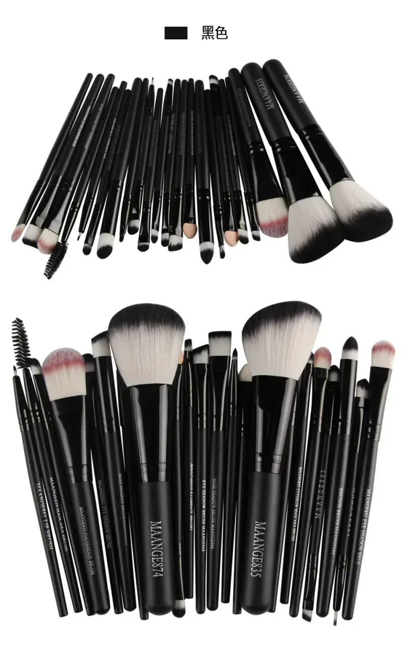 3/13/22pcs Professional Makeup Brushes Tools Set Make Up Brush Tools Kits For Eyeshadow Eyeliner Cosmetics Brushes Maquiagem_voghion.com