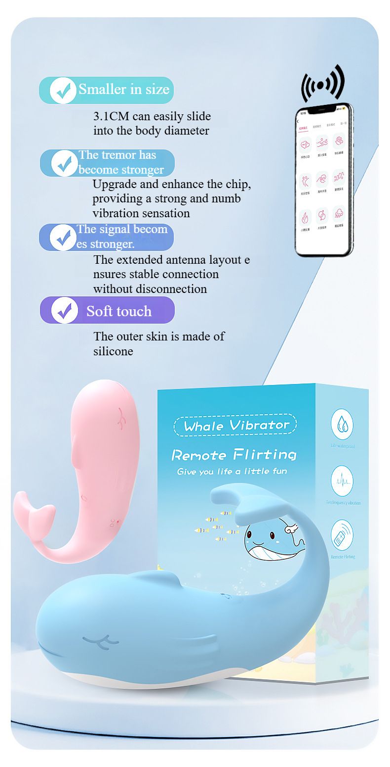 L'app Little Whale offre giocattoli sessuali per adulti che le donne possono indossare quando escono, come masturbatori femminili e giocattoli romantici_voghion.com