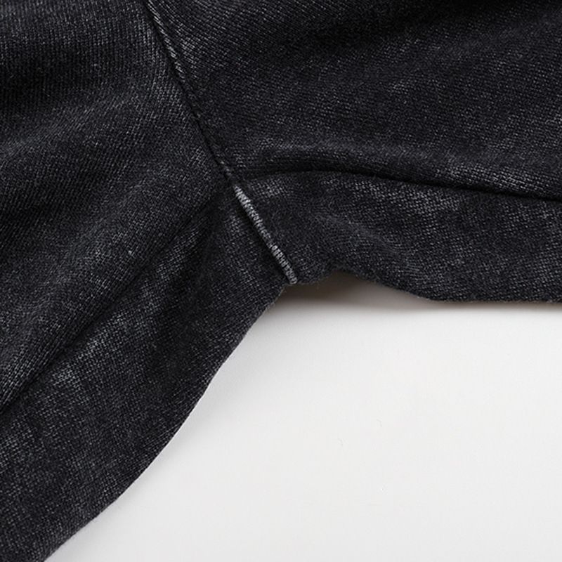 Vintage Washed Herren-Jogginghose im Retro-Stil mit entspannter Passform und elastischen Bündchen, lässige Jogginghose aus Baumwolle für den Alltag_voghion.com