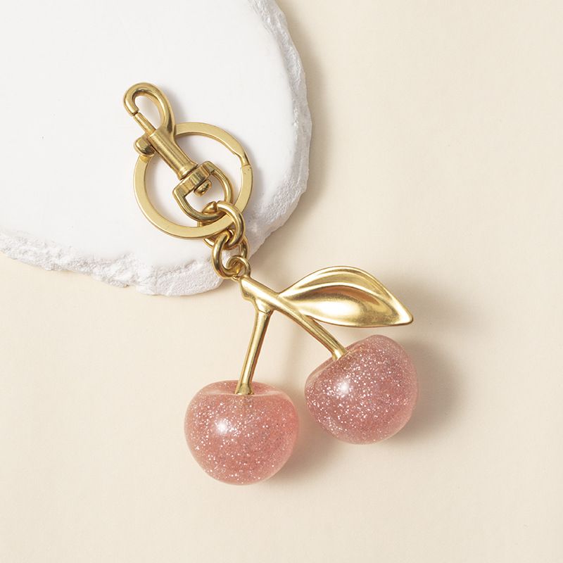 Cherry High-End Decoration Backpack New Pendant Black Keychain Replacement Bag Charm_voghion.com