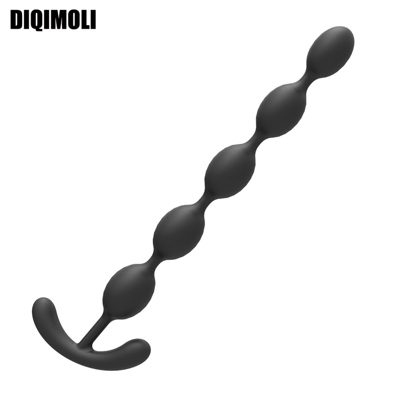 Anal Medical Silicone Plug Dildos Stimulate Anus and Soft Beaded Anal Dilator Sex Toys Safe Butt Pl_voghion.com