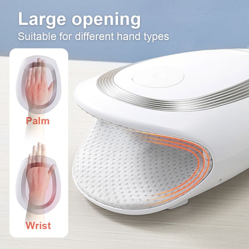 New hand electric multifunctional hot compress kneading palm and finger joint massager_voghion.com